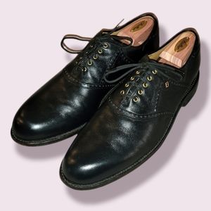 Footjoy Classic Black Leather Oxford Men’s Size 13A Handcrafted in the USA